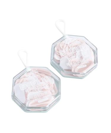 Ipetboom 200 Pairs Strip Double-Eyelid Single Makeup Natural Tool Side Breath Paste Double Double-Sided 2.8x1.2cm Assorted Color