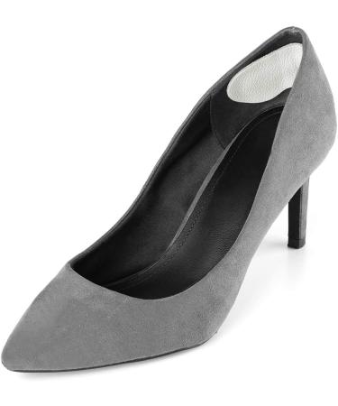 uxcell Women Self-Adhesive Leather Heel Pad Insoles - White 6 Pairs for Comfort and Support - Buy Online on GoSupps.com