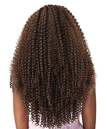 Sensationnel Lulutress Crochet Braid Water Wave 18 - 1B Off Black 18 Inch (4-Pack) - Buy Online on GoSupps.com