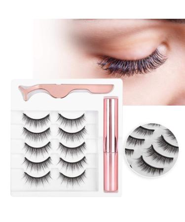 Buy Easy to Use Makeup Magnet False Eyelashes & Magnetic Liquid Eyeliner Set International Shipping & Perfect for Effortless Beauty - Buy Online on GoSupps.com