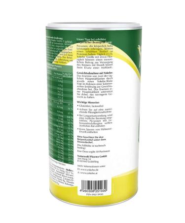 Yokebe Activated Food - Vanilla Weight Loss Drink | Gluten-Free Lactose-Free Vegetarian | Low-Calorie Protein Shake | 500g (10 Portions) - Buy Online on GoSupps.com
