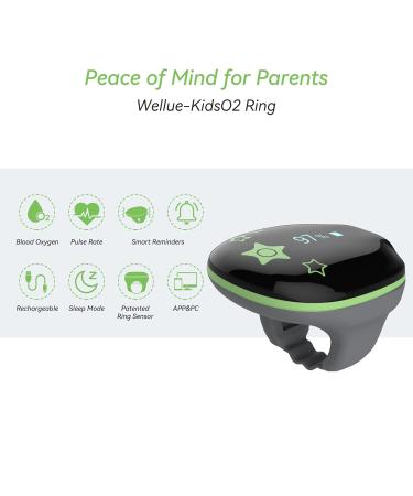 Viatom Children's Pulse Oximeter | Accurate Oxygen Saturation & Pulse Measurement | Bluetooth & Audio Memory - Buy Online on GoSupps.com
