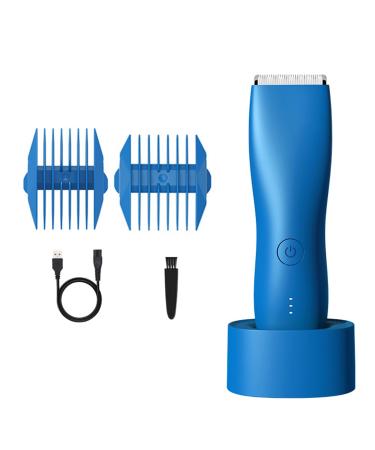 Electric Hair Removal Device Gentle Face Epilator for Men Women Rechargeable Trimmer Epilator Smooth Bikinis Trimmer Blue