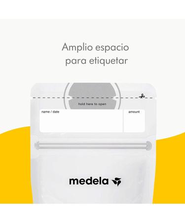 Medela Breast Milk Storage Bags 50 Pack - Spanish Version | Optimal Storage for Breastfeeding Moms | International Shipping - Buy Online on GoSupps.com
