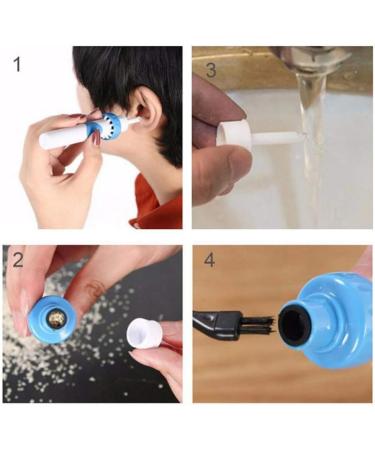 Electric Ear Cleaner Srliya - Easy Earwax Removal Spiral Tool - Buy Online on GoSupps.com