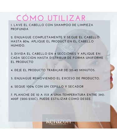 KERAZON Intensive Brazilian Hair Botox Treatment | Thermal Activated Mask for Stronger Volume & Frizz Control | Formaldehyde-Free - Buy Online on GoSupps.com