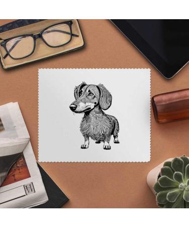 Buy 2 x Dachshund Microfiber Cleaning Cloths | Eco-Friendly Ultra-Soft & Perfect for Any Surface - International Shipping Available! - Buy Online on GoSupps.com