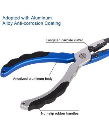 Supegear Fishing Tool - Multifunctional Aluminum Alloy Hook Remover with Safety Cable & Nylon Sheath - Ideal for International Fishing - Buy Online on GoSupps.com