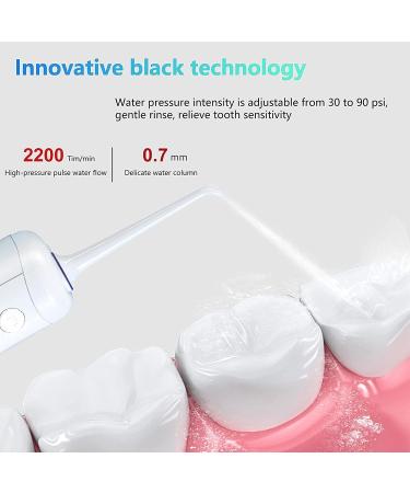 ARTSZY Portable Cordless Dental Flosser Household Water Flosser with Removable Water Tank Electric Dental Flosser 3 Modes Ipx7 Waterproof Professional Cordless Dental Flosser F - Buy Online on GoSupps.com