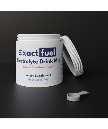 Natural Strawberry Electrolytes Drink Mix - 30 Servings | Hydration Boost for Optimal Performance - Buy Online on GoSupps.com