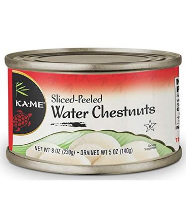 Ka-Me Stir-Fry Vegetables Sliced Water Chestnuts 8 Ounce (Pack of 24)