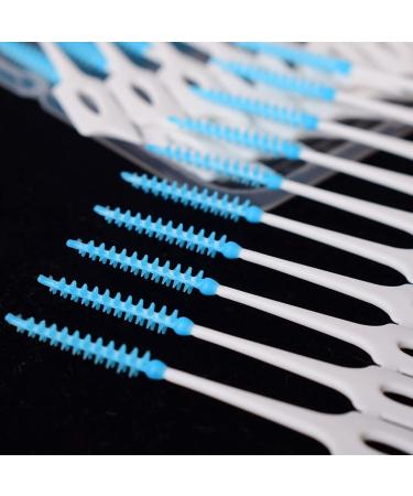 Buy Pack of 80 Silicone Double-Sided Interdental Brushes | Perfect Tooth Cleaner for Narrow Spaces - Buy Online on GoSupps.com