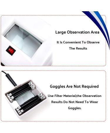 Lnober Skin Health Detection Wood Lamp - Portable & Multifunctional Skin Disease Identifier - Buy Online on GoSupps.com