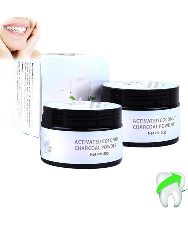 2024 New Tooth Whitening Powder Activated Coconut Teeth Whitening Powder Baking Soda Carbon Tooth Powder Tooth Whitening Effective Remover Stains from Coffee