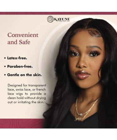 Kafune Amor Hair Melt Me Down Lace Melting Holding Spray - Glueless Wig Install 1-5 Day Hold Safe for HD/Swiss Lace Wig No Flake/Residue Quick Dry Ideal for Daily Wearers Substitute for lace glue 2 Fl Oz (Pack of 1) - Buy Online on GoSupps.com