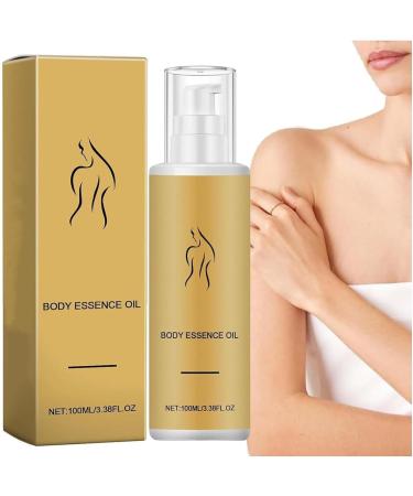 100ml Silk Body Essence Oil, Multi-Tasking & Smoothing Silk Body Oil, Firming Moisturizing Body Lotion, Deeply Hydrating Body Oil for Women's Dry Skin