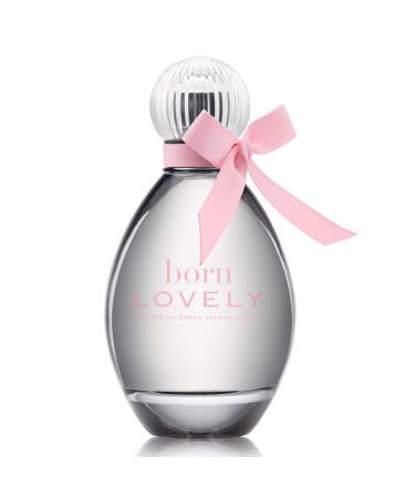SJP Born Lovely Lush Sweet Elegant Amber Floral Eau De Parfum Spray Fragrance for Women - Mandarin Peony Honeysuckle and Freesia - Intense Long Lasting Scent - 3.4 oz 3.4 Fl Oz (Pack of 1)