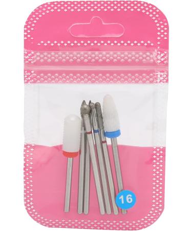 Acrylic Gel Nail Bit Kit Cuticle Remover Ceramic Nail Drill Bits Set Manicure Pedicure for Salon - Buy Online on GoSupps.com