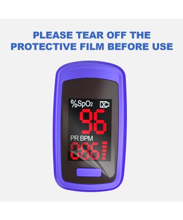 Fingertip Pulse Oximeter - OLED Display Blood Oxygen Saturation Monitor for Sports & Aviation with SpO2 Levels and Pulse Rate - Buy Online on GoSupps.com