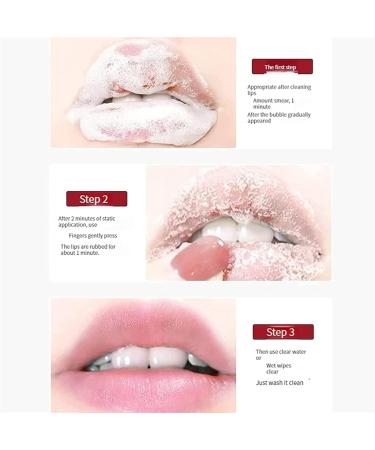 Dragon's Blood Bubble Lip Mask Lip Scrub Exfoliating Moisturizing Lip Moisturizing Repair Hydration Lip Plumping Moisturizing Plumping Lip Mask Hydration care and repair of lips - Buy Online on GoSupps.com