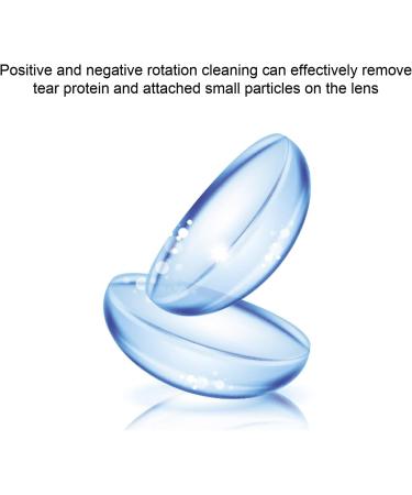 Contact Lenses Cleaner & Cleaning Container | Manual Rotation & Care Solution | Soft & Hard Lens Disposal - Buy Now! - Buy Online on GoSupps.com