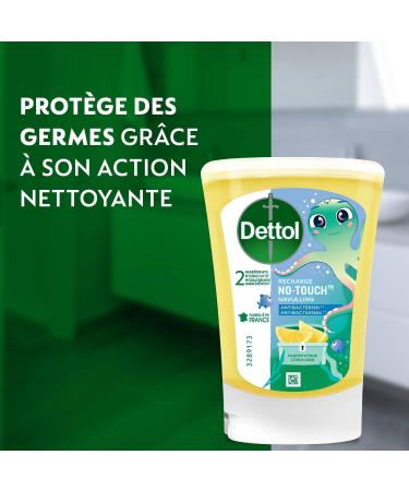 Dettol No-Touch Kids - Recharge Savon Mains - Citron- 250 ml - Buy Online on GoSupps.com