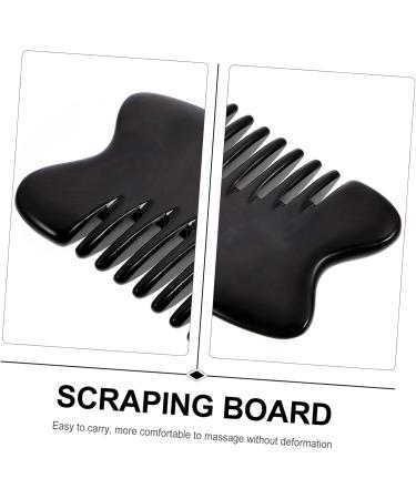 Hapinary Massage Comb & Gua Sha Tools - Body Beauty & Scalp Massager for Acupuncture Points | International Shipping Available - Buy Online on GoSupps.com