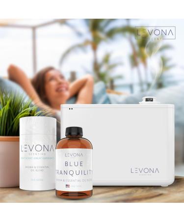 Levona Scent Essential Oil - Fresh Aroma for Home Office Hotel & Spa Perfect in Humidifiers and Diffusers Luxury Fragrance with Coastal Breeze & Citrus Notes - 700ml/ 23 fl oz Blue Tranquility - Buy Online on GoSupps.com