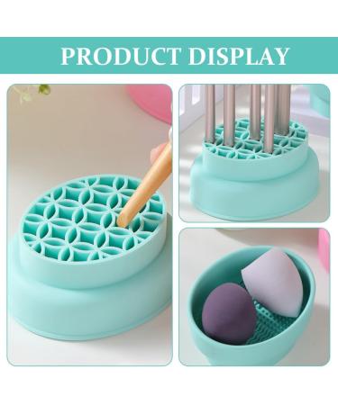 Beaupretty Makeup Brush Cleaner Bowl Brush Cleaning Pad Silicone Makeup Cleaning Brush Scrubber Bowl Cosmetic Brush Cleaner for Home - Buy Online on GoSupps.com