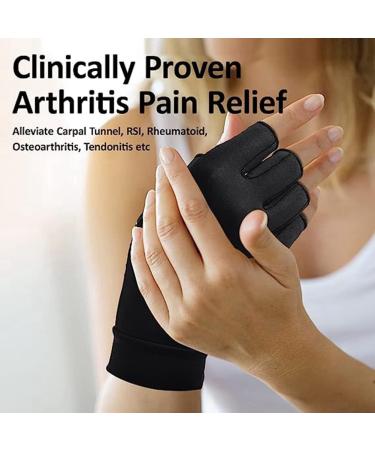 Tovmekdjn 2Piece Compression Gloves Pressure Gloves for Arthritis for Women & Men Relieve Carpal Tunnels Rheumatoid S - Buy Online on GoSupps.com