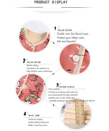 XM-Amigo Baby Girls' Thick Waistcoat Jacket | Warm Winter Autumn Gilet Top | 4-5 Years Girls - Buy Online on GoSupps.com