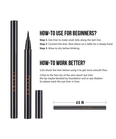 Docolor Waterproof Brown Eyeliner Pen - Ultra-Pigmented, Vegan & Cruelty-Free - Buy Online on GoSupps.com