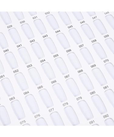  EVTSCAN Gel nail polish card 2 types of 216 nail polish colors - Buy Online on GoSupps.com