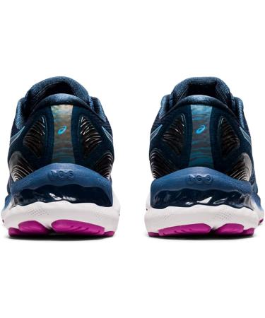 ASICS Gel-Nimbus 23 Women's Running Shoes 9.5 - Grand Shark/Digital Aqua - Buy Online on GoSupps.com