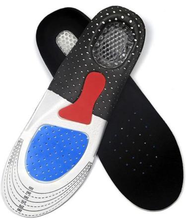 Homoyoyo Silicone Gel Men's Insoles | Absorption Insoles for Men's Outdoor Shoes - Buy Online on GoSupps.com