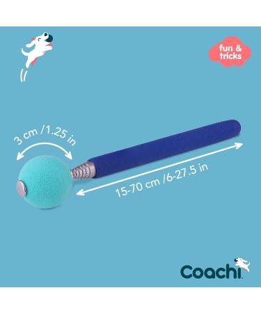 Coachi Telescopic Target Stick with Large Ball | Dog Training Accessory for Clicker & Agility Training | Navy/Light Blue - Buy Online on GoSupps.com