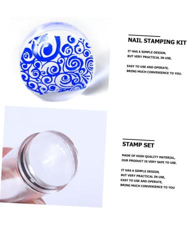 MAGICLULU Clear Nail Polish 8 Sets manicure Accessories stamp game set set suite nail polish plastic seal tool nail printer die nail set polish Stamping Tool - Buy Online on GoSupps.com