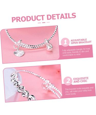 RORPOIR Baby Bell Bracelet | Toddler Bangle | Infant Ornament | Kids Slap Bracelet | Copper Fine Jewelry - Buy Online on GoSupps.com