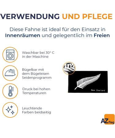 Buy Top Quality New Zealand Ferns Flag 150x90cm | NZ Flag 90x150cm for International Shipping - Buy Online on GoSupps.com