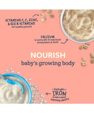 Gerber Baby Cereal 1st Foods Oatmeal 16 Ounce - Pack of 6 | Grain & Grow Nutrition - Buy Online on GoSupps.com
