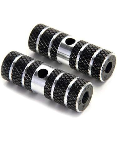 Amotor 2Pcs Black Aluminum Alloy BMX Lead Foot Pegs - Buy Online on GoSupps.com