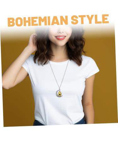 Lightweight Fashion Shaped Style Unique Party Pendant Neck Fashionable Hollow Accessory Jewelry 36.00X6.00X4.50CM As Shown - Buy Online on GoSupps.com