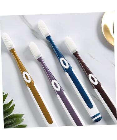 Buy Healvian Nano Toothbrush - Soft Silicone Family Manual Toothbrush for Adults & Toddlers - Charcoal Pebbles for Effective Cleaning - Buy Online on GoSupps.com