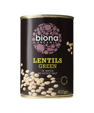 Biona Organic Lentils 400g - Buy Online on GoSupps.com