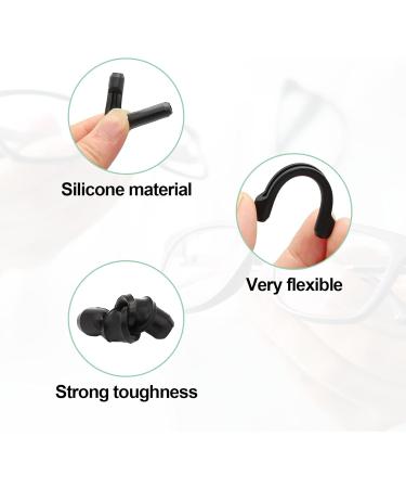 6 Pairs Silicone Glasses Bracket Covers - Non-Slip Temple Tip Grips & Accessories for Secure Fit - Buy Online on GoSupps.com
