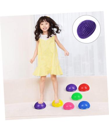 Beavorty Durian-Ball Portable Foot Massage Device - Relaxing Lacrosse Massage Balls for Plantar Fasciitis & Arm Relief - Violet PVC - 16x16x8cm Purple - Buy Online on GoSupps.com