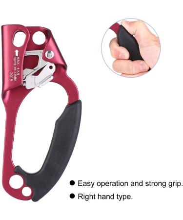 Alomejor Adult Rope Clamp Right Hand Red - Durable & High-Performance Accessory for Outdoor Adventures | International Shipping Available - Buy Online on GoSupps.com