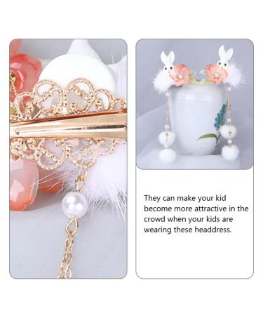 2023 Chinese New Year Plush Bunny Hair Clips - Cute Animal Hair Accessories for Women and Girls | Easter Gifts - Buy Online on GoSupps.com