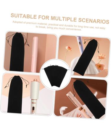 DOITOOL 6pcs Hair Curling Wand Hair Accessory Storage Organizer Hair Accessories Flannel Bracket Travel - Buy Online on GoSupps.com