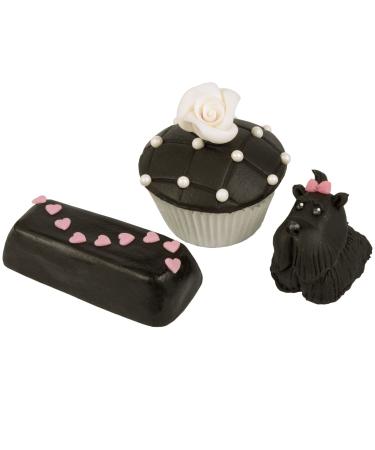 Buy G nthart Black Fondant - 250g | 100% Vegan Palm Oil-Free Tear-Resistant Cake Covering & Modeling - Buy Online on GoSupps.com